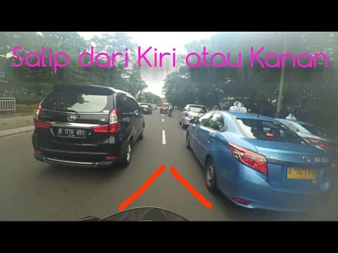 4 step menyalip kendaraan di depan dengan baik dan benar by humas polri