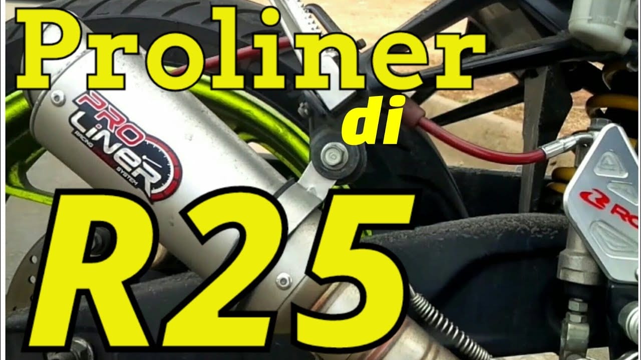 Modifikasi R25 – Modif Knalpot Proliner R25 | Knalpot Setan Super Gahar | Cocok u/ Motor 250 CC