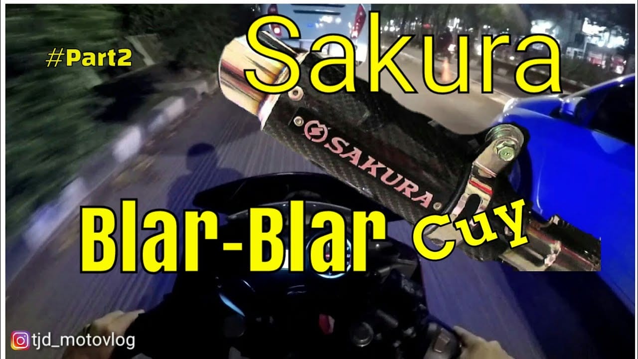 Knalpot Sakura R15 v2 Carbon #Suaranya Blar-Blar