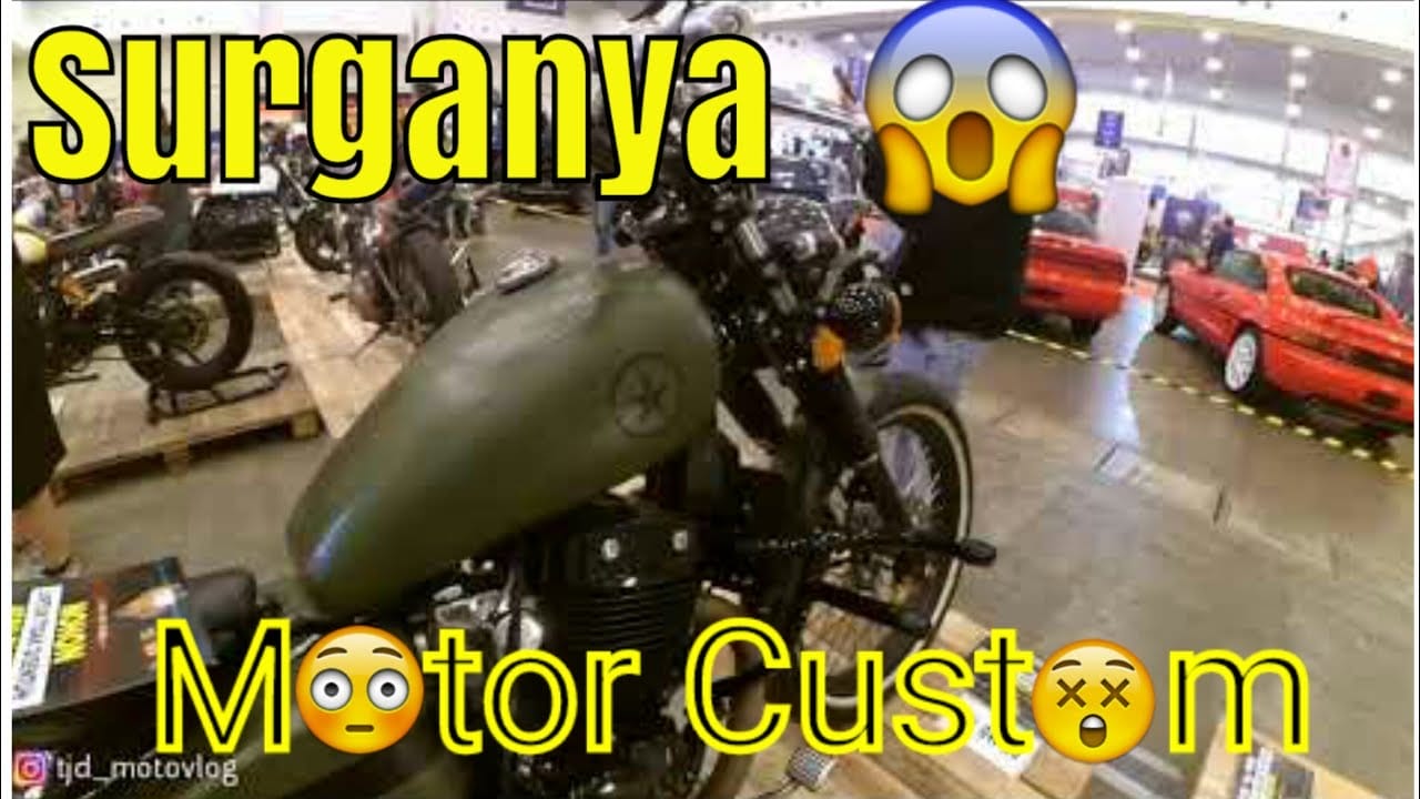 Motor Custom – Sumpah Kereen..!! Pameran Motor Custom di Parjo ICE BSD 2018