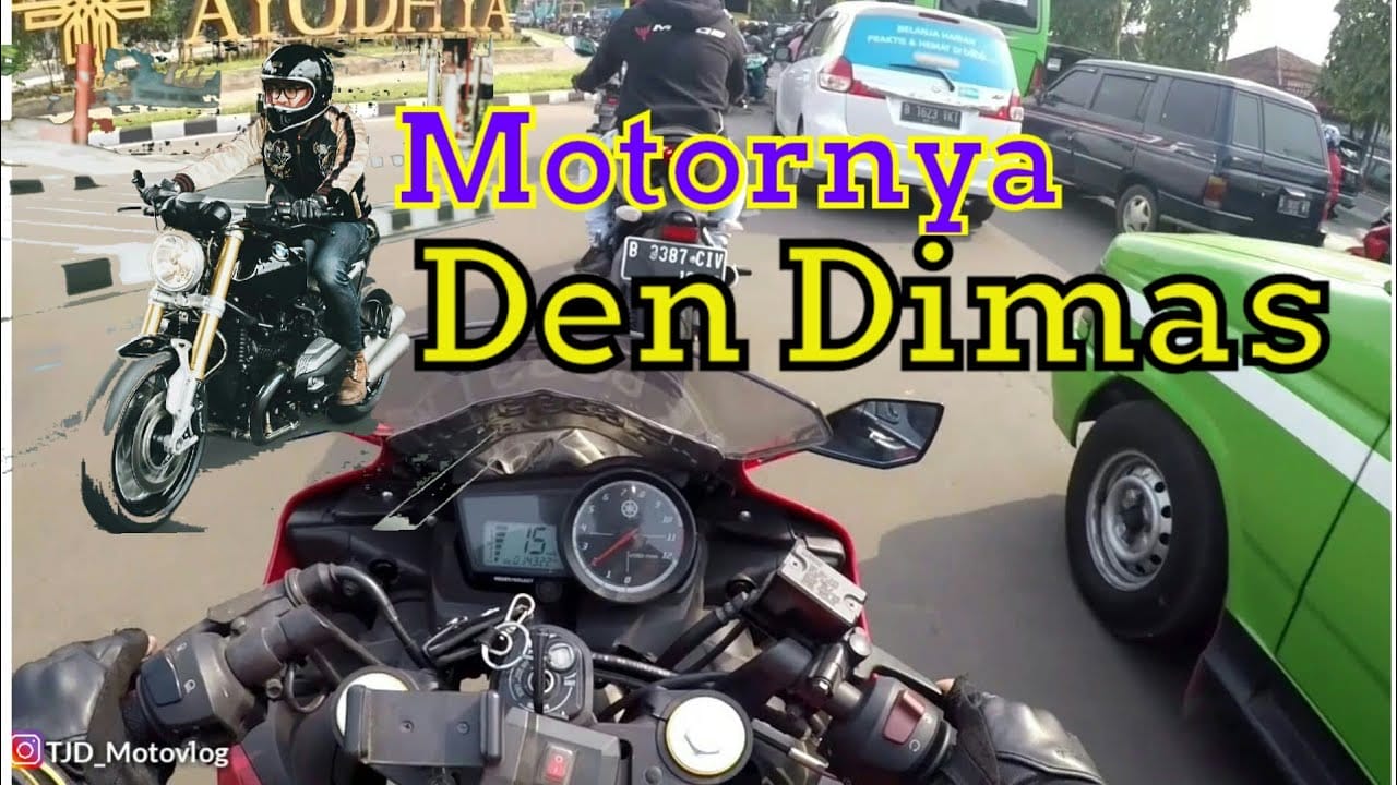 Yamaha R15 v2 – Dual Vlog sama Bro Aji Motovlog ke Parjo Shopee ICE BSD 2018