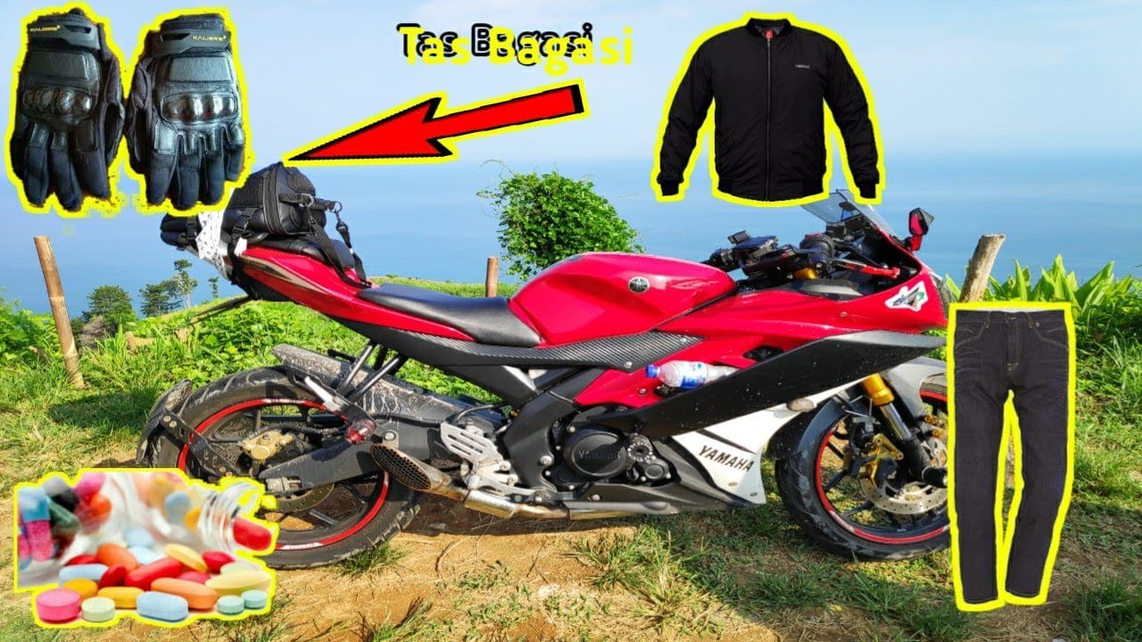 WAJIB Disiapkan Persiapan Touring Motor