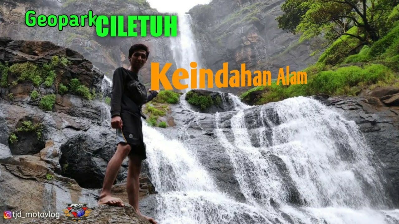 r15 touring – wisata ciletuh geopark pelabuhan ratu sukabumi di air terjun sodong | r15 v2