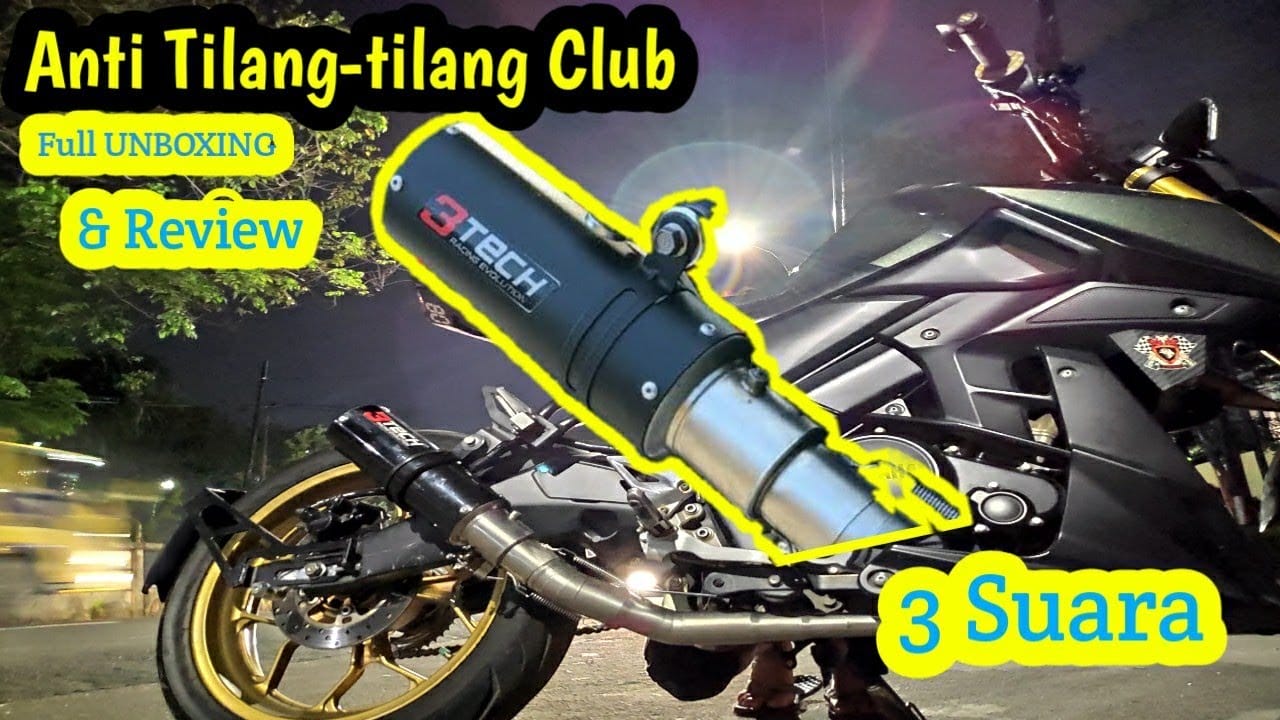 Modif Xabre – UNBOXING KNALPOT 3 SUARA 3TECH SPARTAN GP3 RACING EVOLUTION FULL REVIEW Bisa u/ R15 v2