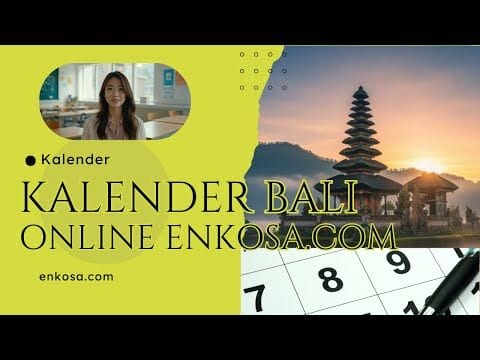 Aplikasi Kalender Bali Online Enkosa.com
