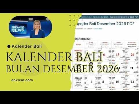 Kalender Bali Desember 2026