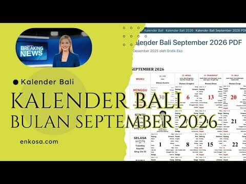 Kalender Bali September 2026