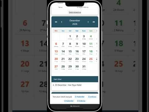 Kalender Jawa Desember 2026
